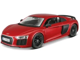 Maisto Audi R8 V10 Plus červená