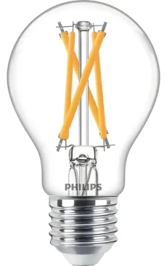 Philips LED Classic A60 E27 číra / Žiarovka / Energetická trieda D (929003010301)