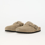 Tenisky Birkenstock Boston Shearling Suede Leather/Fur Taupe EUR 41