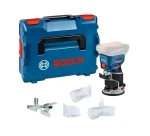 BOSCH GKF 18V-8 Professional / Aku ohraňovacia frézka / 18V / 10.000-30.000 ot/min / L-BOXX / bez batérie (06016C2001)