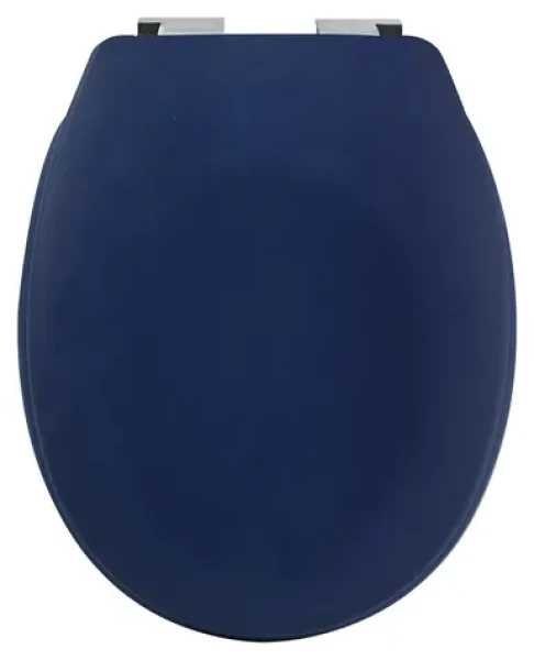 Spirella NEELA WC doska matná tmavo modrá / soft-close / duroplast
