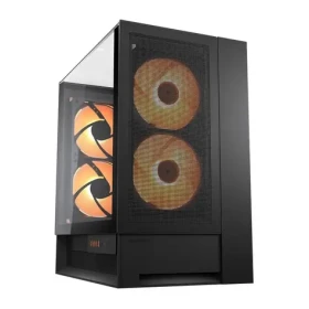 COUGAR OMNYX čierna / PC skriňa / Mid Tower / Mesh / 4X 160mm ARGB / bez zdroja (CGR-2WA3B-RGB)