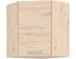 Horná rohová kuchynská skrinka Bordeaux, 60/60 cm, dub bordeaux%