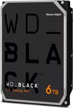 WD WD Black WD6004FZBX - Festp - 6 TB - Gaming - intern - 3.5" (8.9 cm) - SATA 6Gb/s - 7200 rpm - Puffer: 256 MB