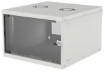 Intellinet Nástenný rozvádzač 540x400 mm sivá / Rozvádzač / 19" / 6U / Flatpack / nosnosť 50 kg (714150)