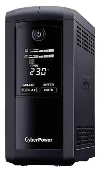 CyberPower Value Pro séria GreenPower UPS čierna / 1000VA / 550W / 6x IEC C13 / LCD (VP1000EILCD)