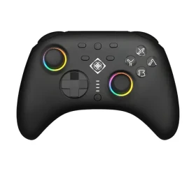 Deltaco GAM-198 čierna / Gamepad / RGB / Bluetooth 5.3 / bezdrôtový aj káblový / pre Nintendo Switch PC (GAM-198)
