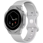 Canyon Hexagon 88 strieborná / Chytré hodinky / 1,43 "AMOLED / tep, SpO2 / BT 5.3 / IP67 / Android a iOS (CNS-SW88SS)