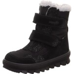 Dievčenské zimné topánky FLAVIA Black/Silver GTX Superfit 1-000229-0000 - 37