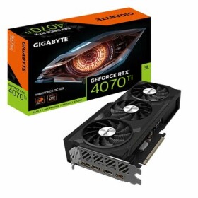 GIGABYTE GeForce RTX 4070 Tí WINDFORCE OC 12G 2625 MHz 12GB GDDR6X 192bit 1x HDMI+3x DP 285W (16) (GV-N407TWF3OC-12GD)