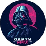 Jedlý papier Star Wars Darth Vader 19,5 cm - Pictu Hap - Pictu Hap