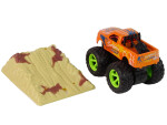 Mamido Elektrické autíčko Monster Truck Big Foot s gumovými pneumatikami a šmýkačkou