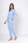 DÁMSKE PYŽAMO KLARYSA 1658 Modrá XL