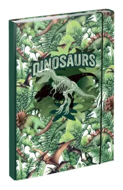 BAAGL Dosky na školské zošity A4 Dinosaurus / 23x32x3 cm (A-31602)