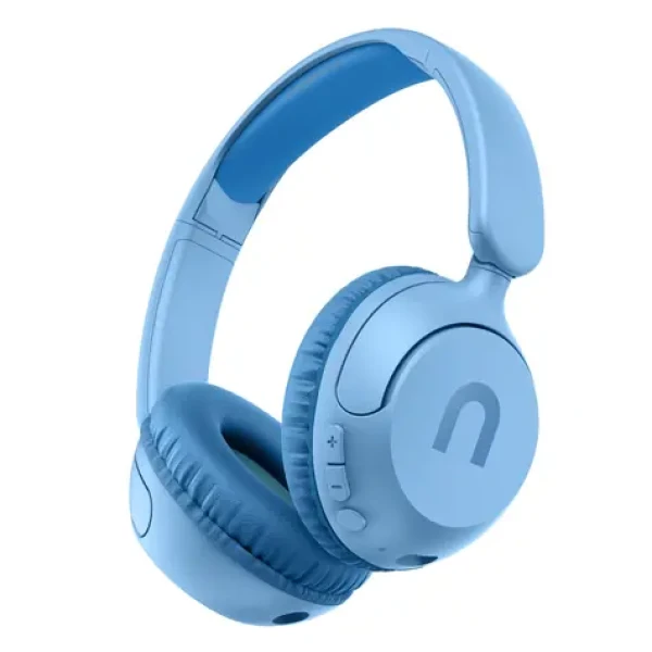 Niceboy Kiddie 2 modrá / Detské bezdrôtové slúchadlá / Bluetooth 6.0 (kiddie-2-blue)