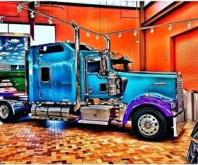 Norimpex Diamantové maľovanie Nablýskaný truck