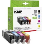 KMP Patrone Canon PGI-550BK/CLI-551C/M/Y comp. Multipack - 1518,0050