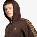 Mikina adidas Adicolor Spacer Oversized Hoodie Aurora Coffee L