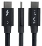 StarTech Thunderbolt 5 kábel čierna / Kábel / 0,8 m / 120 Gb/s / 8K 60Hz (TBLT5MM80CM240WRA)