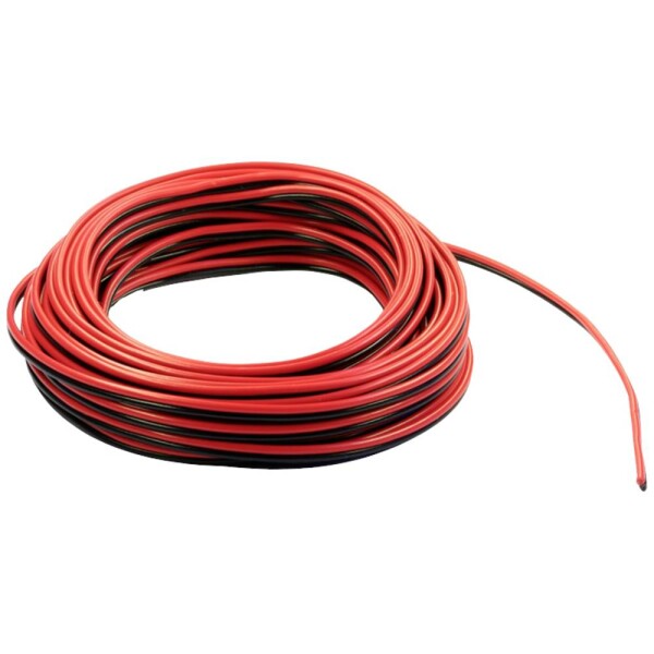Econ connect ZKL014RTSW5 opletenie / lanko 2 x 0.14 mm² červená, čierna 5 m; ZKL014RTSW5