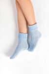 Dámske ponožky 067 light blue - Steven světle modrá 35/37