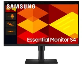 27" Samsung S27D402GAU čierna / Monitor / IPS / 1920 x 1080 / 100 Hz / 250 cd/m2 / 2x HDMI + DP / VESA (LS27D402GAUXEN)