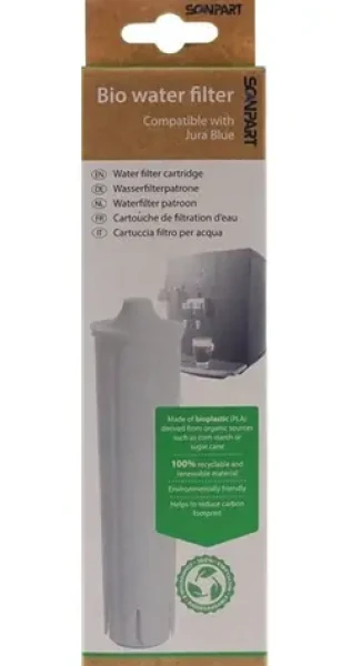 Scanpart Vodný filter BIO pre Jura / Filter do kávovaru / kompatibilný s Jura 67007, 71311 / bioplast (100002131019)