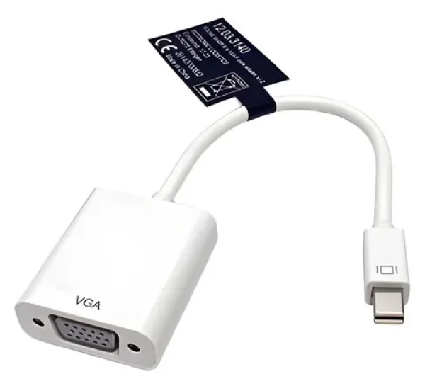 Roline mini DisplayPort(M) - VGA(F) konvertor / Adaptér / DisplayPort 1.2 / max. 1920x1200 px / 60 Hz (12.03.3140)