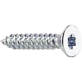 839573 skrutka do plechu 4.2 mm 9.5 mm T profil DIN 7982 ocel pozinkované 100 ks; 839573