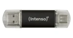 INTENSO Twist Line 128GB antracitová / Flash disk / USB-A + USB-C / USB 3.2 Gen 1 / 70 MB/s (3539491)