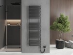 MEXEN/S - Bachus radiátor + vykurovacia tyč 1600 x 500 mm, 900 W, antracit W109-1600-500-2900-66