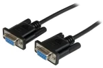 StarTech sériový null modem kábel DB9 čierna 1 m / Sériový kábel / Null modem / DB9-DB9 (SCNM9FF1MBK)