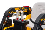 Mamido Mamido Detský elektrický nakladač CAR-26A žltý | 4x4 | RC 2.4Ghz | EKO koža | 12V10Ah