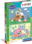Clementoni Puzzle Prasiatko Peppa: Na ihrisku av izbe
