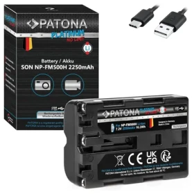 Patona NP-FM500H Platinum / Batéria pre foto Sony / 2250 mAh / Li- ION / USB-C nabíjanie (PT1374)