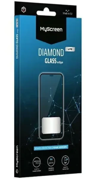 MyScreen Diamond Glass Edge Lite FG čierna / Ochranné sklo / Oppo A6i 5G / Full Glue (MD10683 DGLFG)