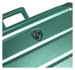 Stredný kufor na kolieskach Heys Alumix M Midnight Green