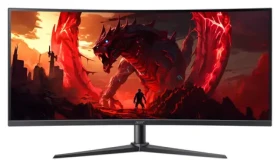 34" Acer Nitro XZ340CURX0bmiiphx čierna / Monitor / VA / UWQHD 3440x1440 / 200Hz / 1ms / HDR10 (UM.CX0EE.013)