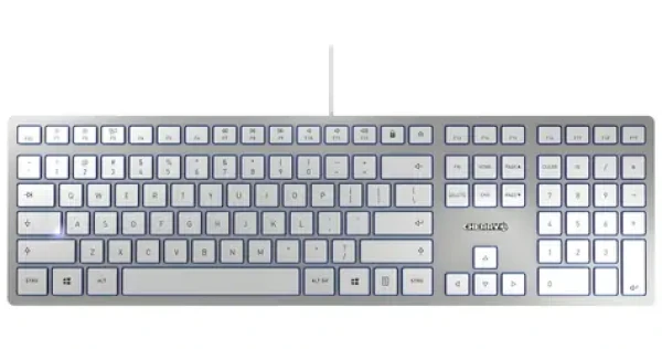 Cherry KC 6000 SLIM / Klávesnica / Drôtová / USB / US layout (JK-1600EU-1)
