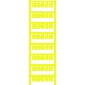 Weidmüller 1813160000 SFC 0/12 NEUTRAL GE ochranný štítok Druh montáže: prichytenie sponami Potlačiteľná plocha: 4.10 x 12 mm žltá Počet markerov: 200 200 ks; 1813160000