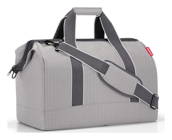 Cestovná taška Reisenthel Allrounder L Herringbone Grey