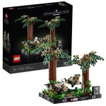 LEGO® 75353 naháňačka na planéte Endor dioráma