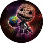 Jedlý papier LittleBigPlanet Sackboy vo vesmíre 19,5 cm - Pictu Hap - Pictu Hap