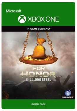 XONE For Honor: Currency pack 11000 Steel credits / Elektronická licencia / Herná mena (7F6-00102)