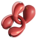 QCY Crossky Clip C30S červená / Bezdrôtové slúchadlá / Bluetooth 6.0 / dobíjací box (T33S Red)