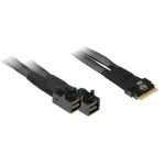 Inter-tech SFF-8654 8i - 2x SFF-8643 / Kábel / 0,75 m / 24 Gbit/s (88885640)