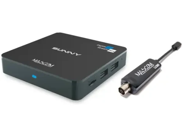 Mascom Sunny-T Android TV box s DVB-T2 tunerom / 4K HDR / WiFI / BT (U139I)