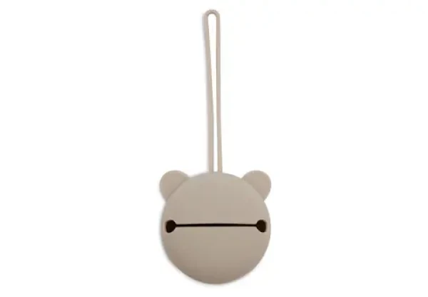 Jollein Silikónové puzdro na cumlík Olive Green / Rozmery: 7 x 4 x 19 cm (720-014-67058)