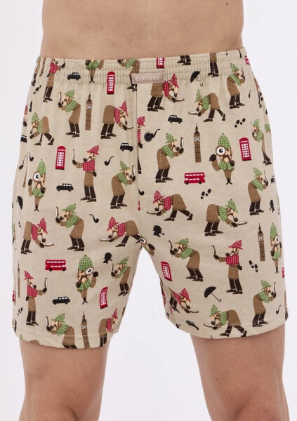 Pánske šortky Cornette Classic 011/163 3XL Tělová