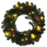 Solight Vianočný veniec LED